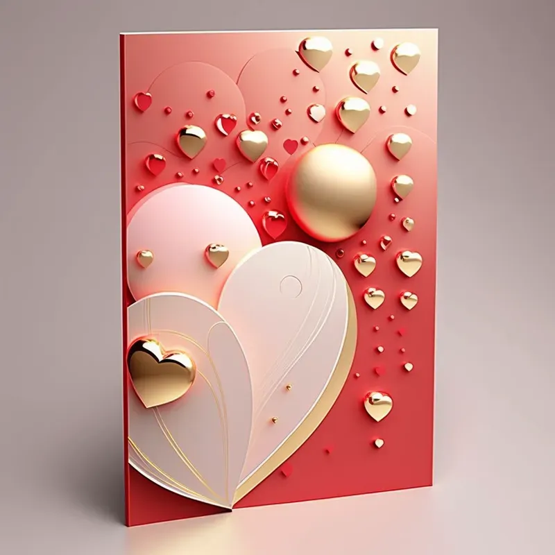 Valentine Cards 3D