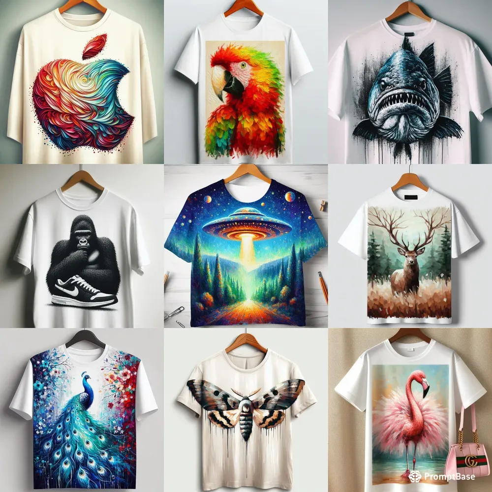 T-shirt Paintings
