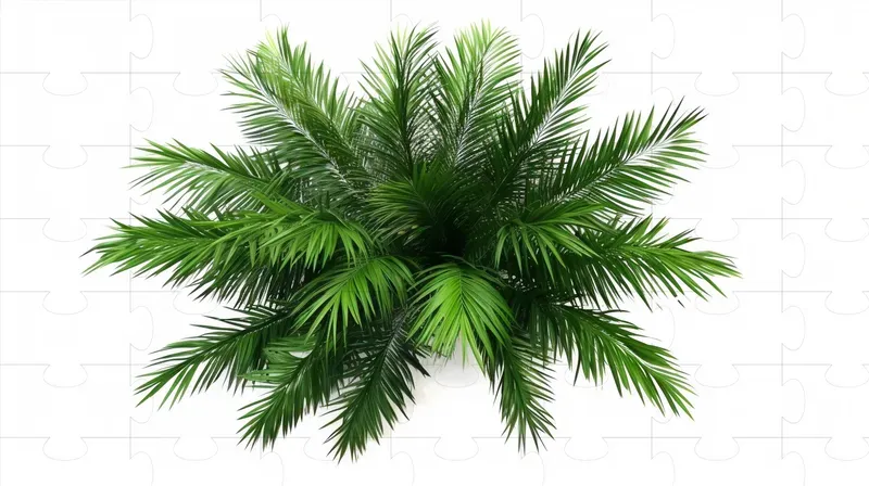 Cutout Top View Trees
