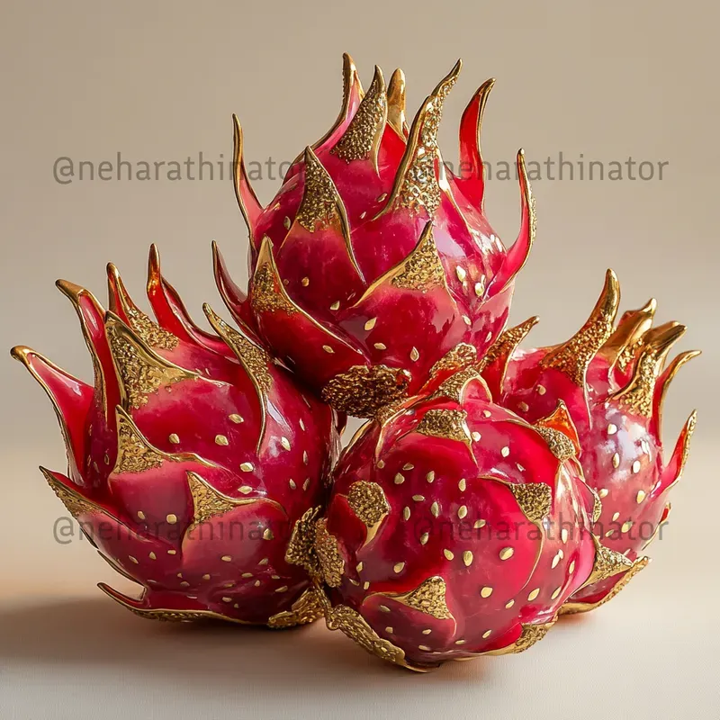 Jade Sculptures With Gilded Accents