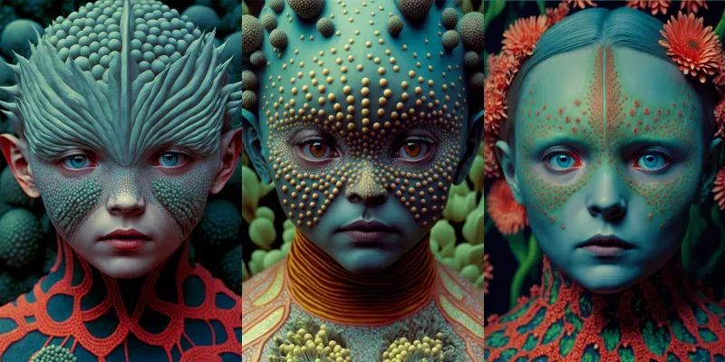 Nature Tribes From A Distant Planet generated by undefined
