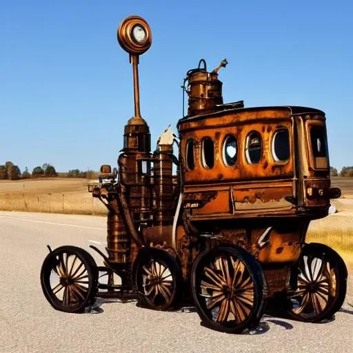 Steampunk Vehicles