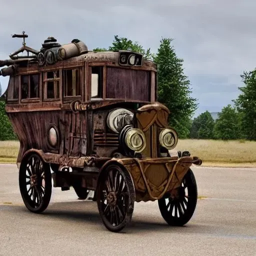 Steampunk Vehicles