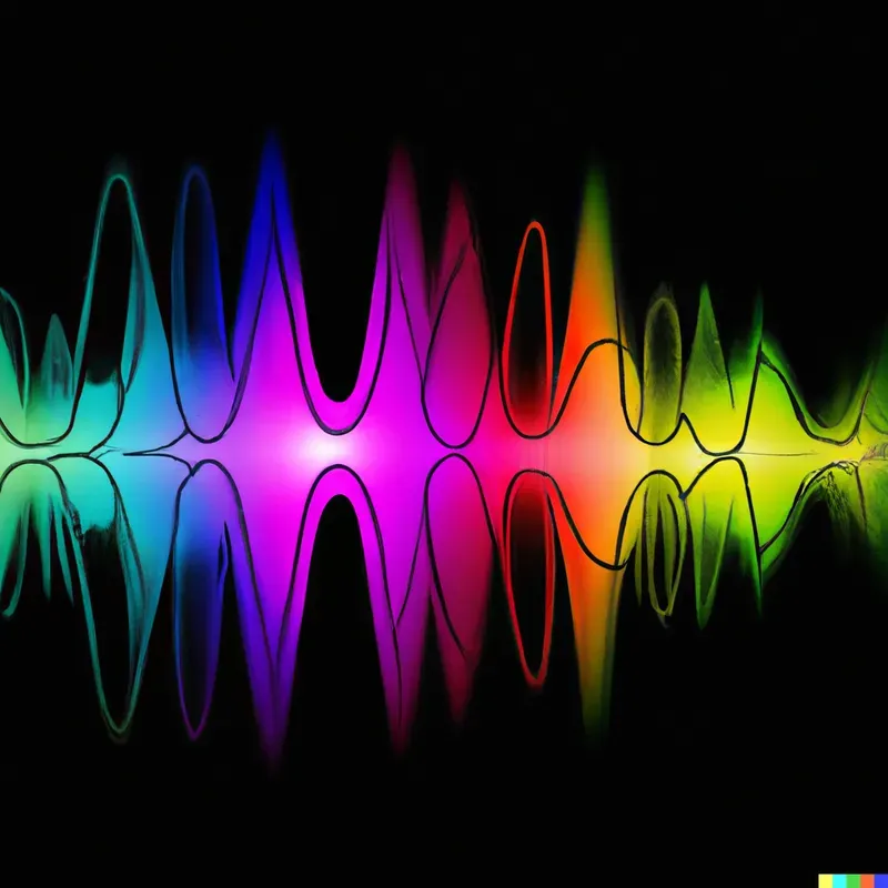 Colourful Sound Waves