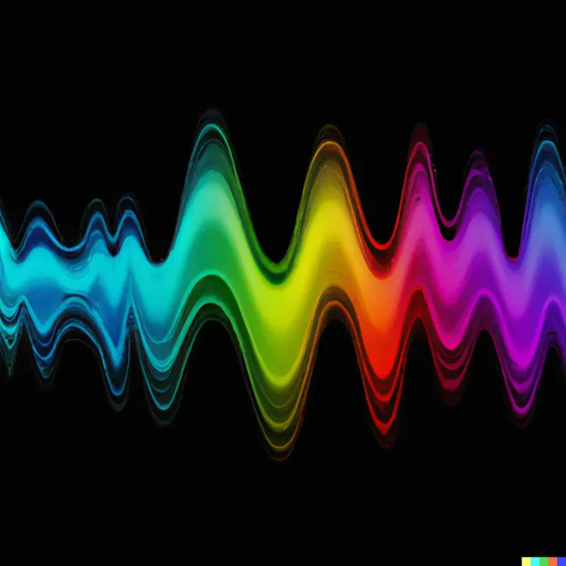 Colourful Sound Waves