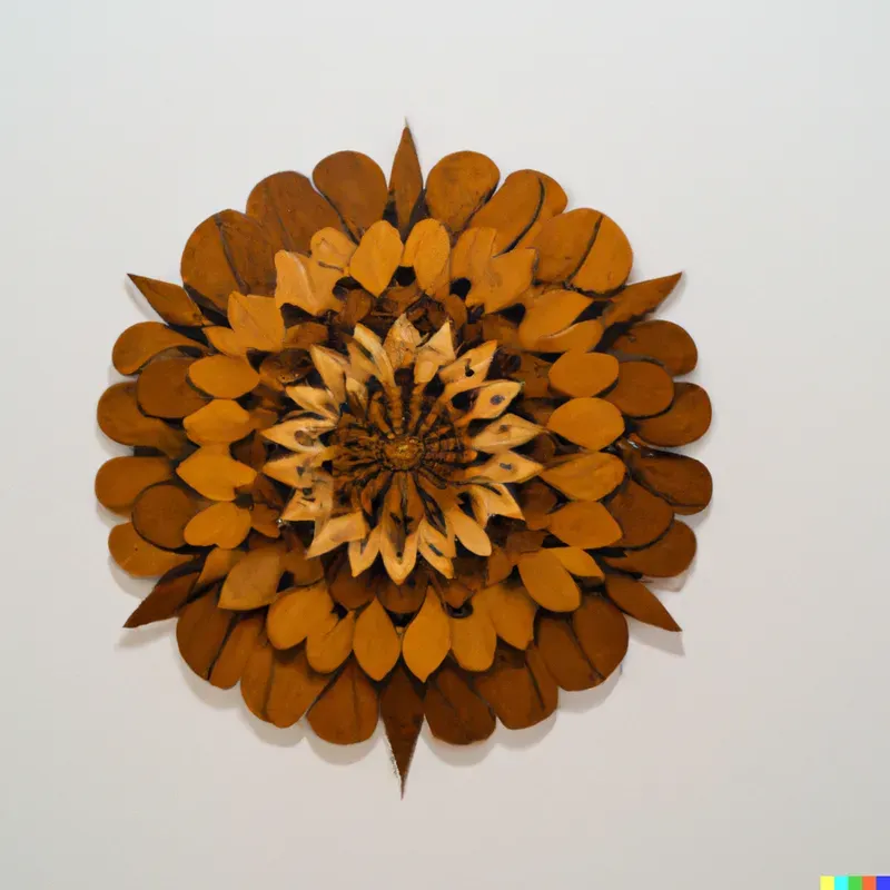 Mandala Wood Art