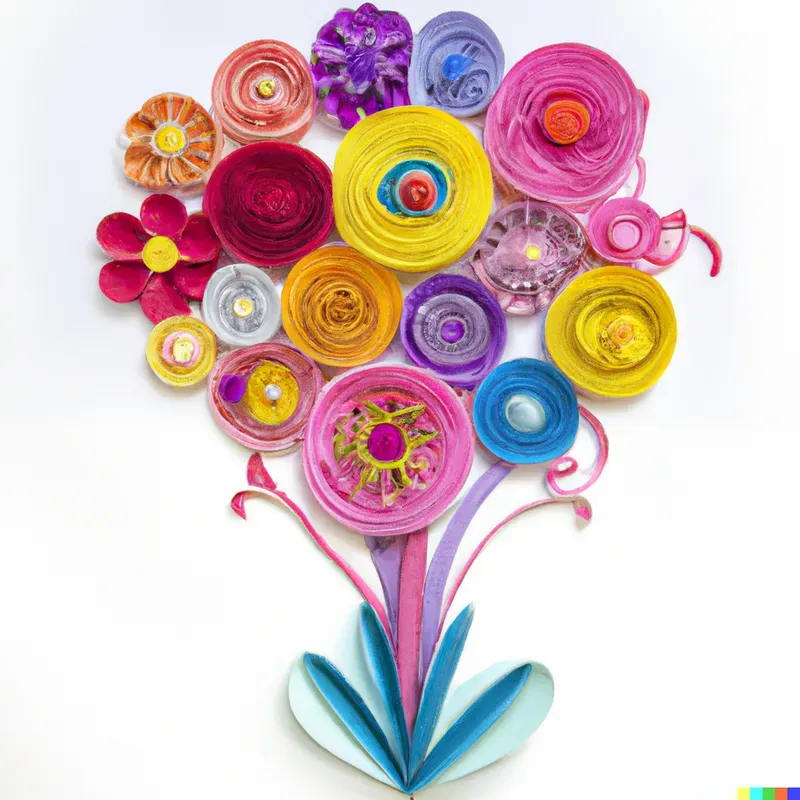Paper Art Flowers