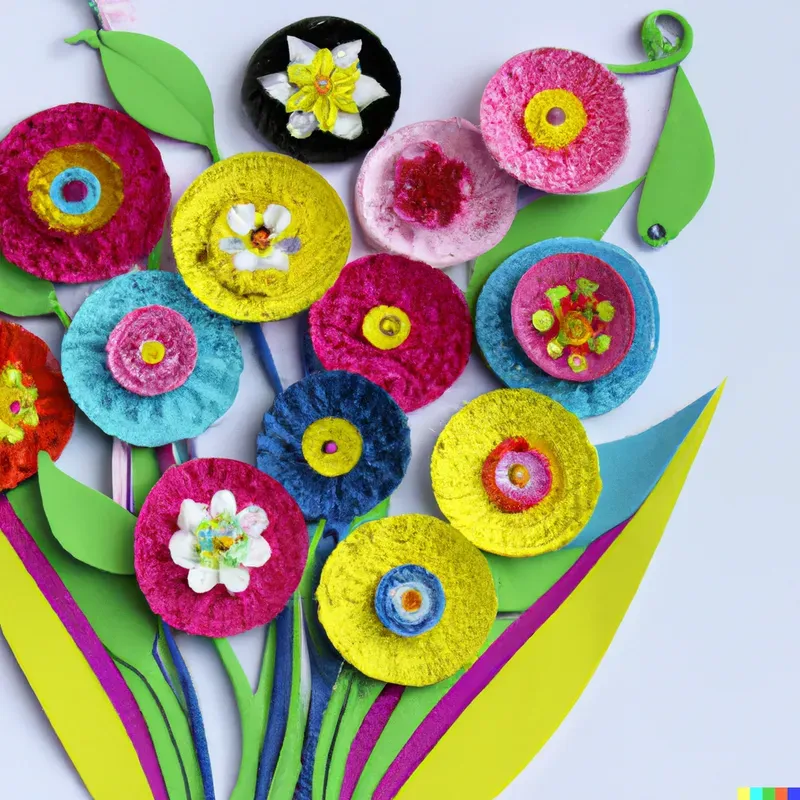 Paper Art Flowers