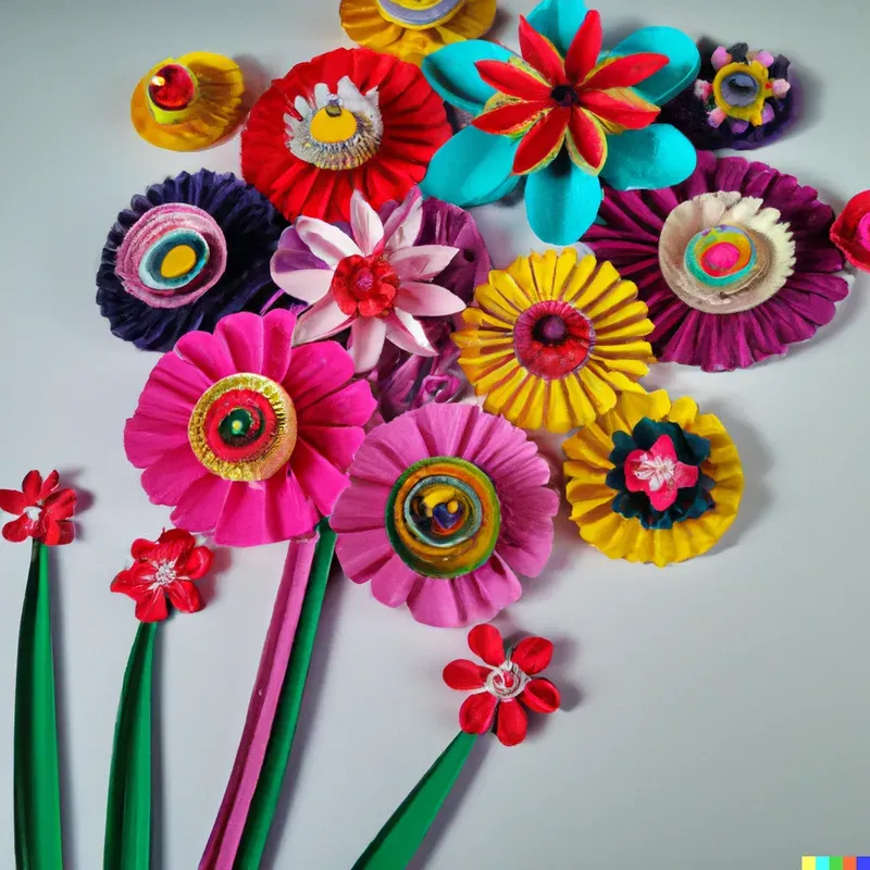 Paper Art Flowers