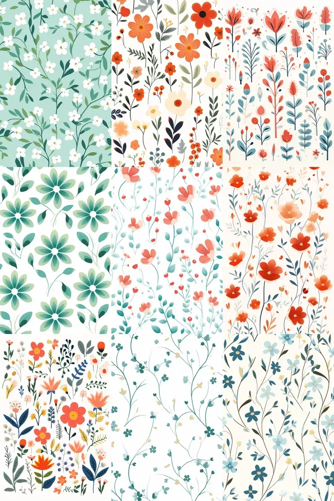 Floral Pattern Wallpapers