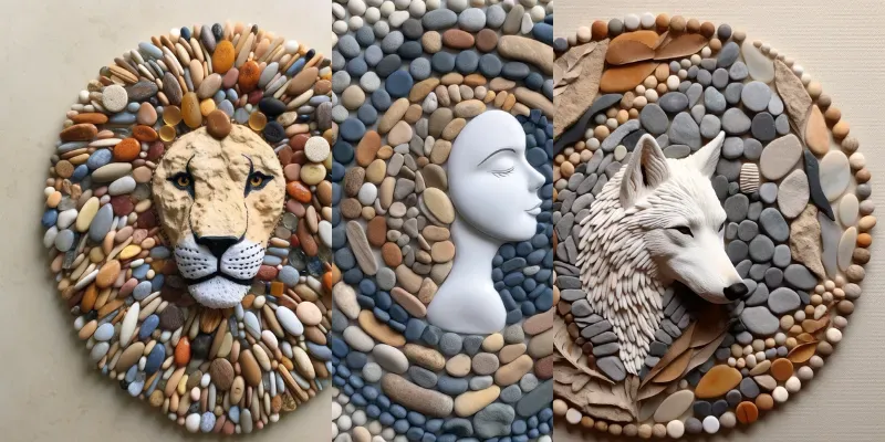 Pebble Art generated by undefined
