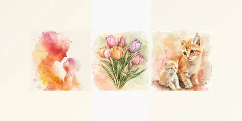 Cards For Mothers Day With Any Motif generated by midjourney