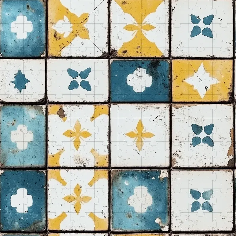 Retro 1950s Tile Patterns