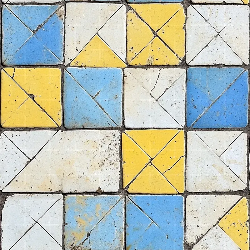 Retro 1950s Tile Patterns