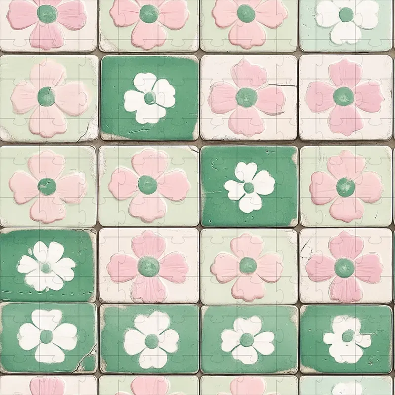 Retro 1950s Tile Patterns