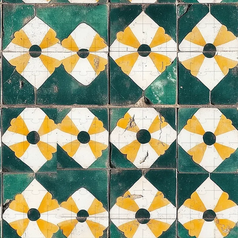 Retro 1950s Tile Patterns