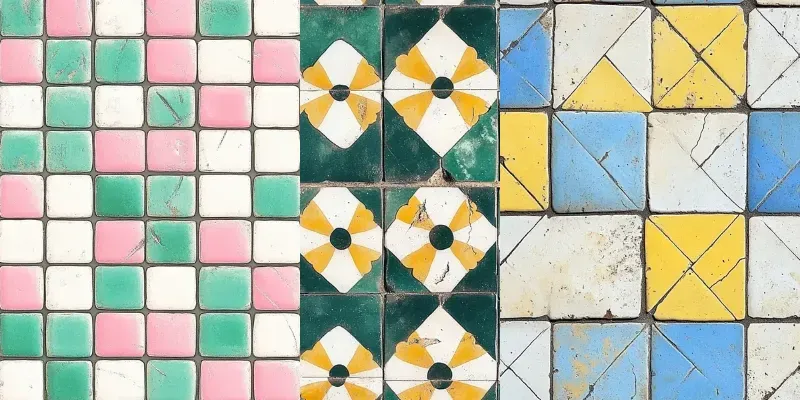 Retro 1950s Tile Patterns generated by undefined