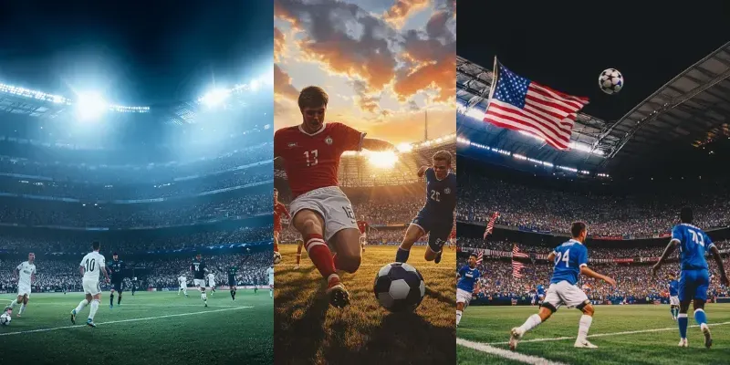 Dynamic Football Match Scenarios generated by undefined