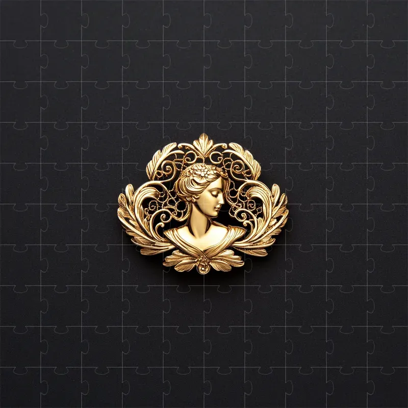 Elegant Gold Jewelry Collections Of 1900