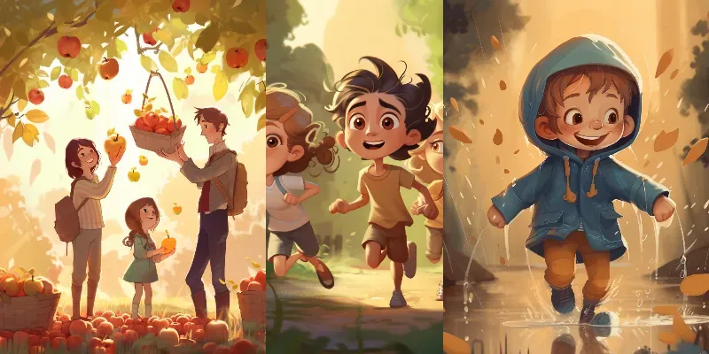 Children Book Illustrations generated by undefined