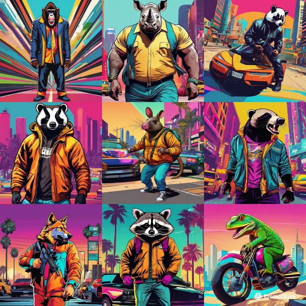 Gtastyle Iconic Animals