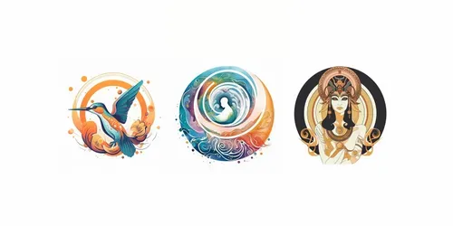 Circles Of Enlightenment Logos generated by midjourney