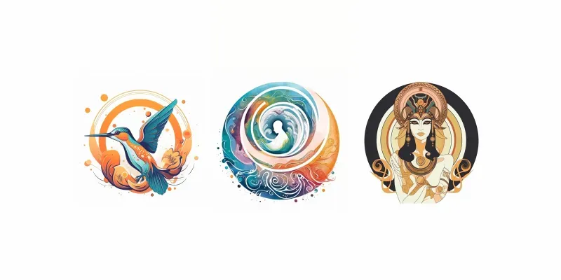 Circles Of Enlightenment Logos generated by undefined