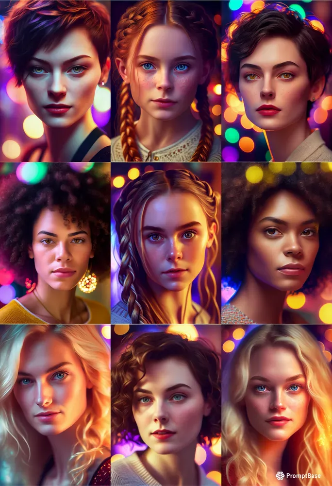 Beautiful Female Portraits