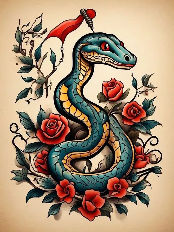 American Traditional Old School Tattoos