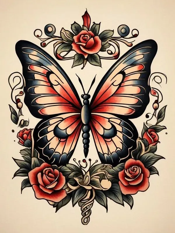 American Traditional Old School Tattoos