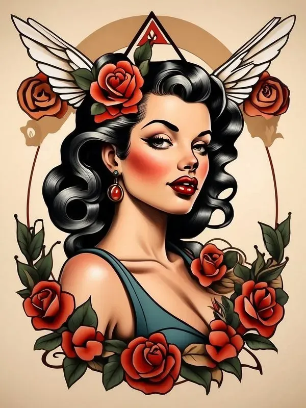 American Traditional Old School Tattoos