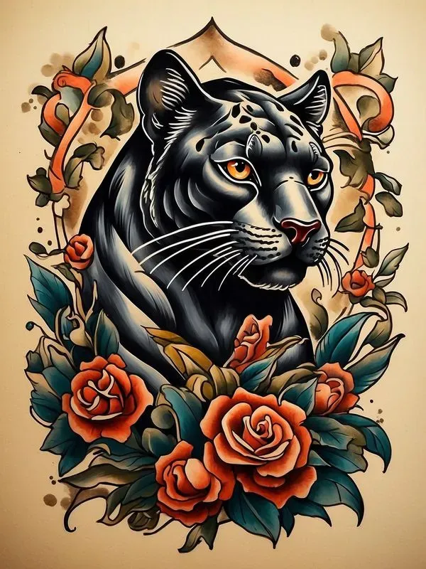 American Traditional Old School Tattoos