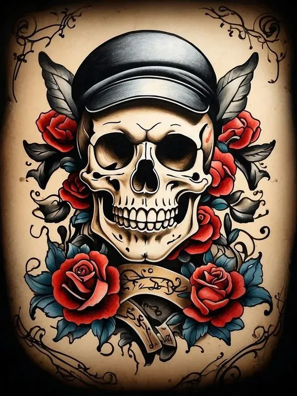 American Traditional Old School Tattoos