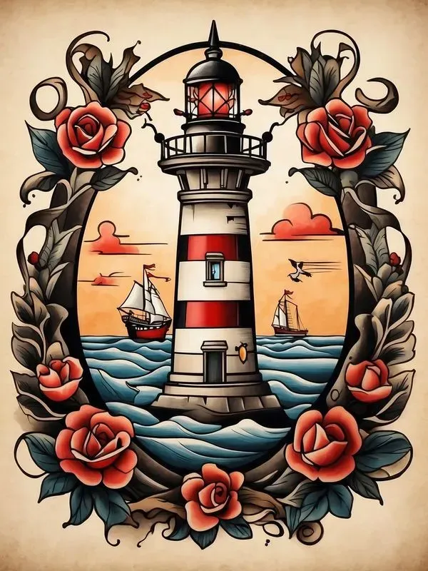 American Traditional Old School Tattoos