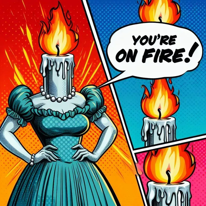Funny Pop Art Illustrations With Text