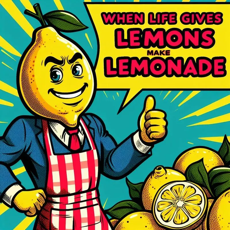 Funny Pop Art Illustrations With Text