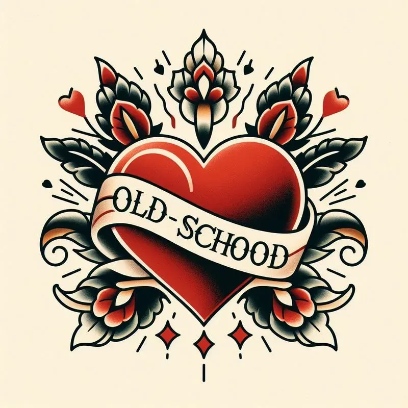 Cool Old School Tattoo Designs