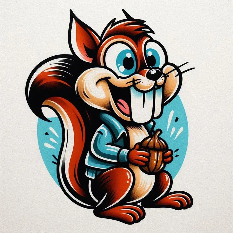Funny New School Tattoos