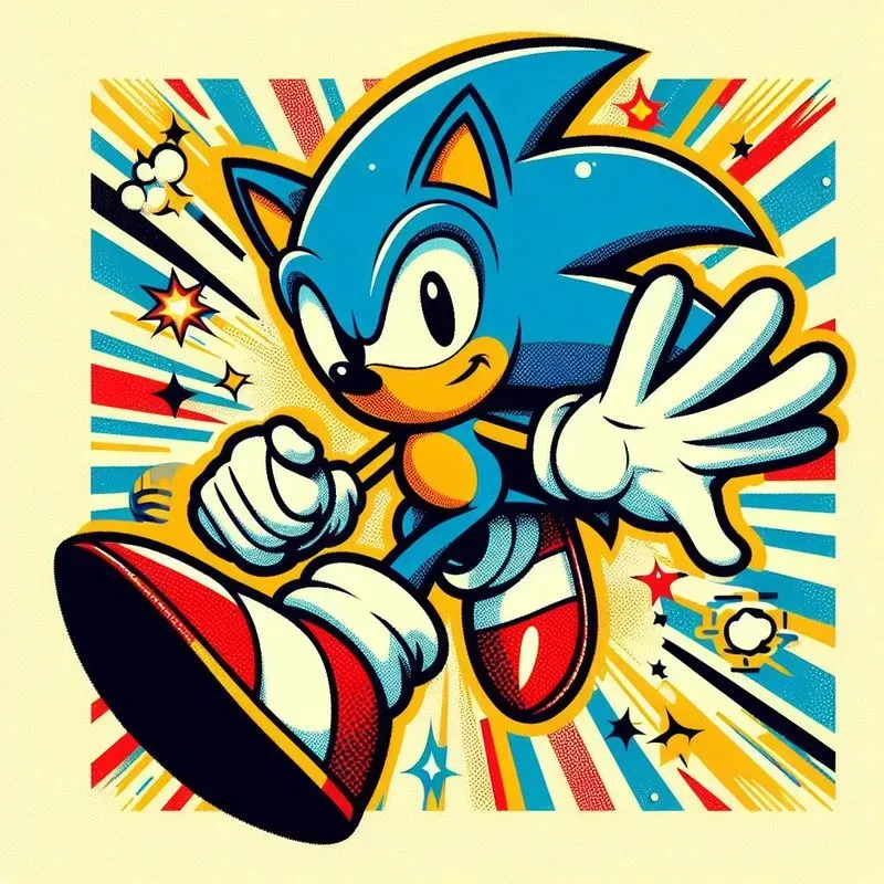 Retro Cartoon Style Poster Illustrations