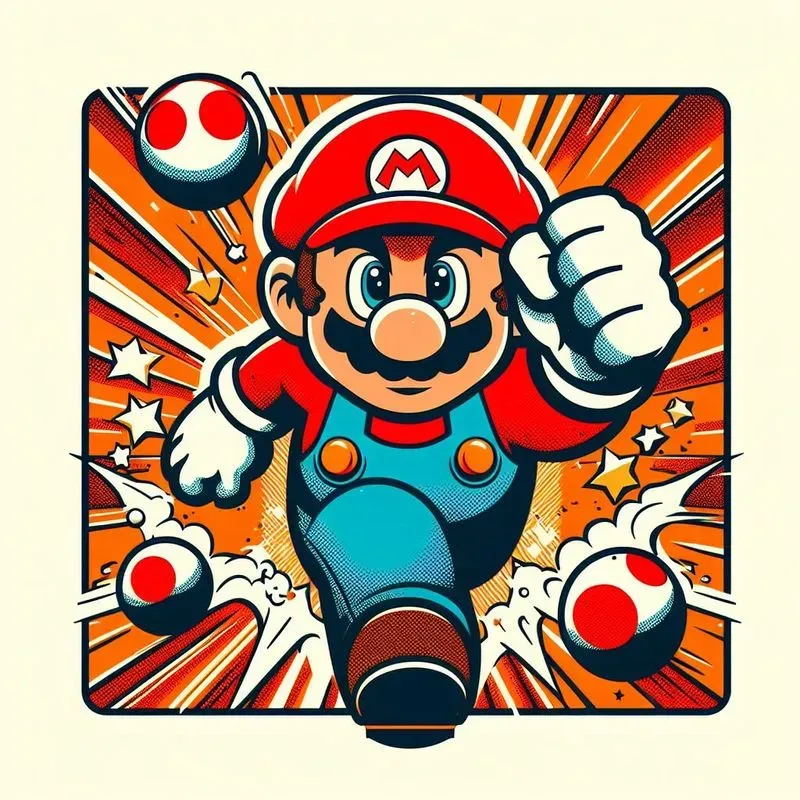 Retro Cartoon Style Poster Illustrations