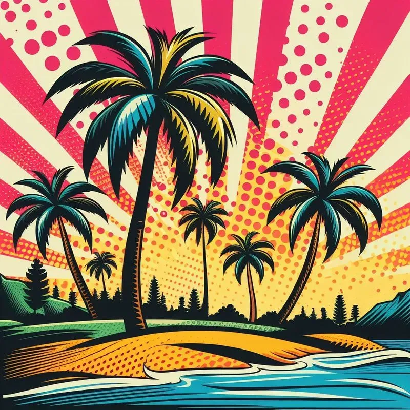 Retro Cartoon Style Poster Illustrations