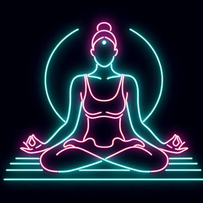 Vibrant Neon Glow Illustrations