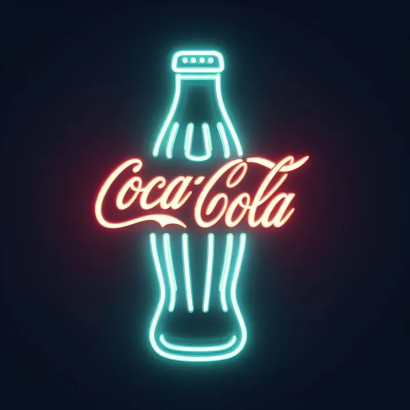 Vibrant Neon Glow Illustrations