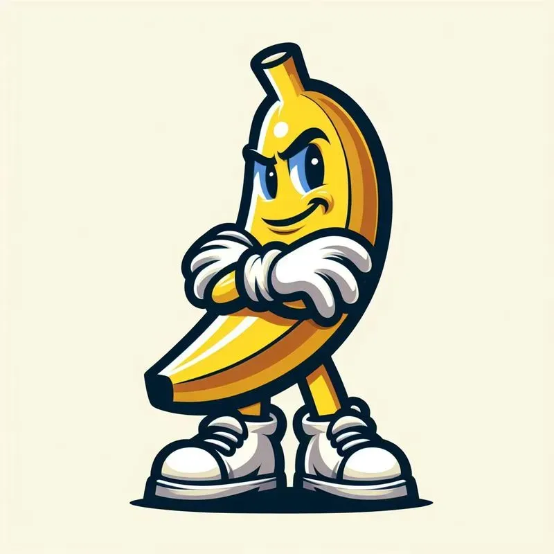 Cool Retro Mascot Cartoon Characters