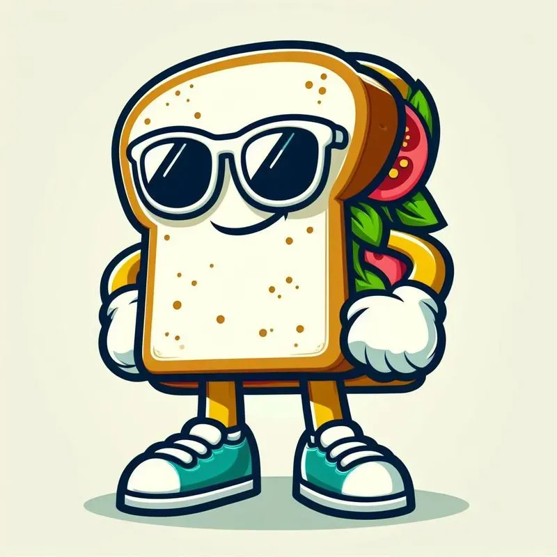 Cool Retro Mascot Cartoon Characters