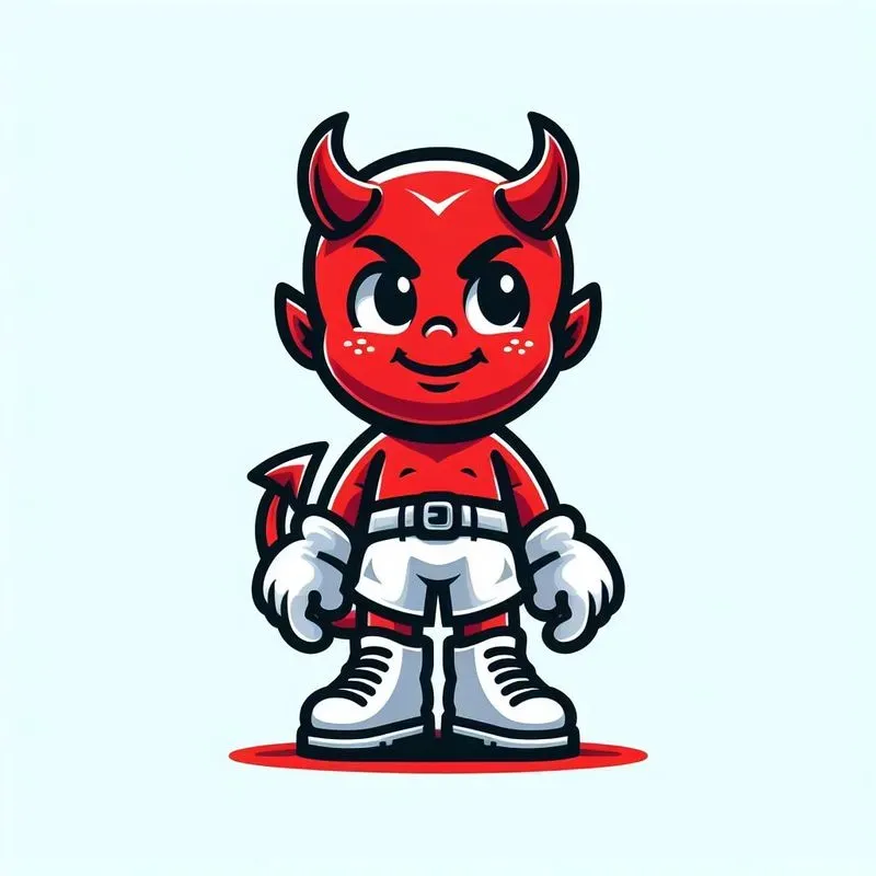 Cool Retro Mascot Cartoon Characters