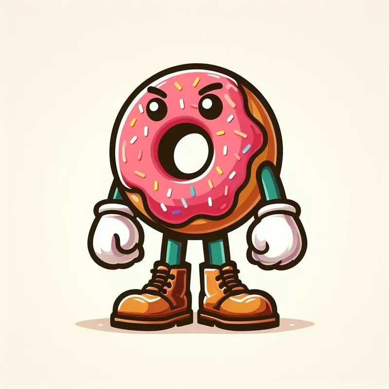 Cool Retro Mascot Cartoon Characters