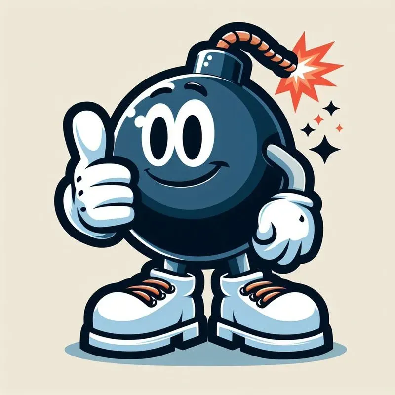 Cool Retro Mascot Cartoon Characters