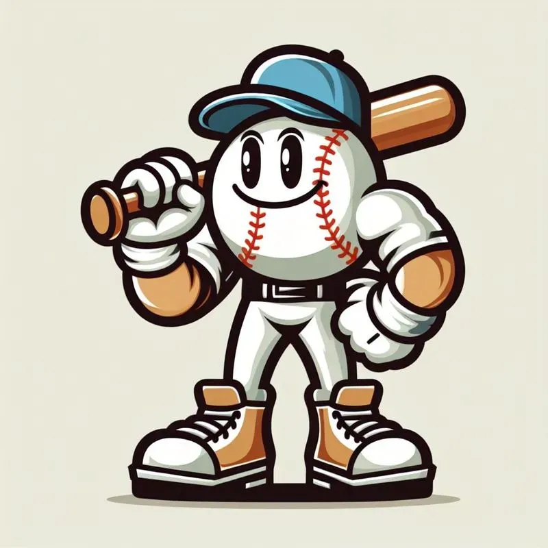 Cool Retro Mascot Cartoon Characters