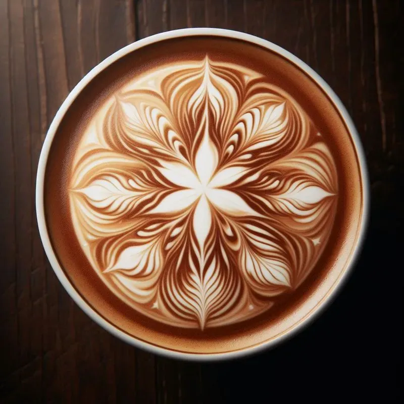 Elegant Latte Art Designs